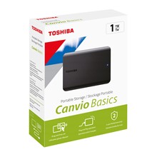 1TB Canvio Basics 2.5" USB3.2 TOSHIBA HDTB510EK3AA (USB2.0 Uyumlu) - 1