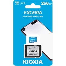 256GB MICRO SDHC C10 100MB/s KIOXIA LMEX1L256GG2 - 1