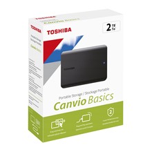 2TB Canvio Basics 2.5" USB3.2 TOSHIBA HDTB520EK3AA (USB2.0 Uyumlu) - 1