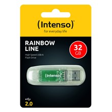 32Gb Usb2.0 3502480 Rainbow Line Intenso - 1