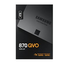 4TB SAMSUNG 870 560/530MB/s QVO MZ-77Q4T0BW SSD - 1