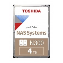 4TB TOSHIBA N300 7200RPM SATA3 NAS 256MB HDWG440UZSVA - 1