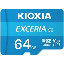 64Gb Mıcro Sdxc 100Mb/S Kıoxıa Lmex2L064Gg2 - 1