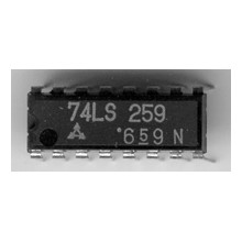 74Ls259 8 Bıt Addressable Latch - 1
