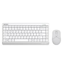 A4 TECH FG1112 2.4 Q FN-MM MİNİ KLAVYE+MOUSE SET BEYAZ - 1