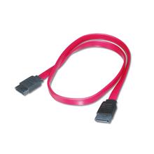 Ak-400100-005-R Sata Bağlantı Kablosu, Sata 7Pin Dişi - Sata 7Pin Dişi, Zırhsız, Awg26, 0.50 Metre
 - 1