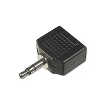 Ak-510500-000-S Stereo Ses Adaptörü, 1 X 3.5Mm Erkek Yuva - 2 X 3.5Mm Dişi Yuva, Plastik, Siyah Renk



 - 1