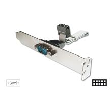 Ak-610300-003-E Seri Tip Slot Bracket Bağlantı Kablosu, D-Sub9 Erkek - Idc 2X5Pin Dişi, 0.25 Metre, Ul, Bej Renk - 1