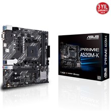 ASUS PRIME A520M-K DDR4 4600MHz AM4 - 1