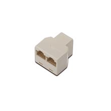 At-At 8/8 Cat.5E Adaptör (Coupler), Zırhsız/Unshielded, 1 X Rj45 Dişi ≪-≫ 2 X Rj45 Dişi - 1