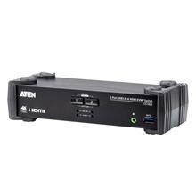 Aten-Cs1822 2-Port Usb 3.0 4K Hdmı Kvmp™(Keyboard/Video Monitor/Mouse) Periferi (Çevre Cihazlarla (Usb) Bağlantı Kurabilir), Ses Mikser Mod Özelliği≪Br≫
2-Port Usb 3.0 4K Hdmı Kvmp™ Switch With Audio Mixer Mode  - 1