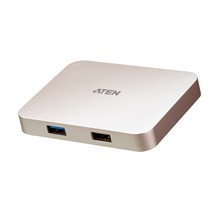 Aten-Uh3235 Usb-C 4K Ultra Gaming Mini Dock With Power Pass-Through - 1