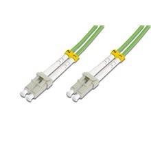 Bc-Fo-5Lclc-10/5 Beek Lc-Lc Fiber Optik Patch Kablo, Multimode Om 5 50/125 Duplex, 3.0Mm, Lszh, 10 Metre - 1