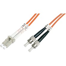 Bc-Fo-5Lcst-01 Beek Lc-St Fiber Optik Patch Kablo, Multimode Om 2 50/125 Duplex, 3.0Mm, Lszh, 1 Metre - 1