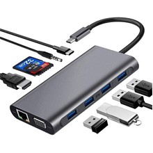 CODEGEN CDG-CNV49 USB 3.0 /HDMI /VGA /TYPE-C /RJ45 HUB - 1