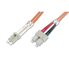 Dk-2632-15 Digitus Lc-Sc Fiber Optik Patch Kablo, 15 Metre, Multimode, Duplex, 62.5/125  - 1