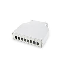 Dn-96891 Din Rail Sonlandırma Kutusu/Splice Box, 8 X Lc/Dx Coupler İçin, (E) 125 X  (B) 130 X (Y) 35 Mm  - 1