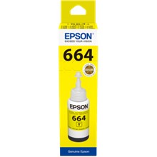 EPSON C13T66444A SARI KARTUŞ EP/M 70Ml(L100-L200) - 1