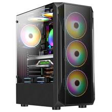 Everest X-Racer Peak 600W 4X12Cm Rgb Mid Tower - 1