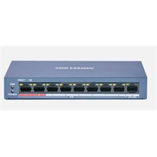 HIKVISION DS-3E0109P-E/M(B) 8 Port Fast Switch - 1