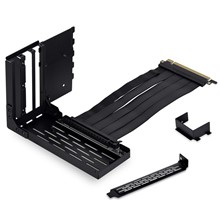 Lian Li O11D EVO PCIe Gen 4.0x16 Riser Kablolu Siyah Dikey Ekran Kartı Tutucu Kiti - 1