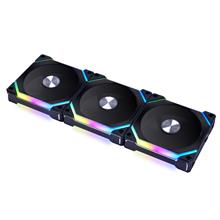 LIAN LI UNI FAN SL120 V2 BLACK 3x120 MM RGB KASA FANI (G99.12SLV23B.00) - 2