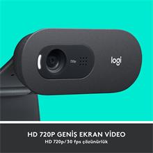 LOGITECH C505 WEBCAM HD - SİYAH 960-001364 - 2