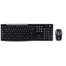 LOGITECH MK270 KABLOSUZ SET USB SİYAH(920-004525) - 1