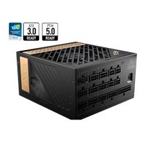 MSI MEG AI1300P PCIE5 1300W 80+ PLATINUM PSU - 1
