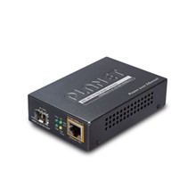 Pl-Gtp-805A 1000Base-X To 10/100/1000Base-T 802.3At Poe Media Converter, Lc Fiber Interface, Supports Multi / Single Mode Sfp Module, Distance Up To 120Km Max. (Varies On Sfp Module) - 1