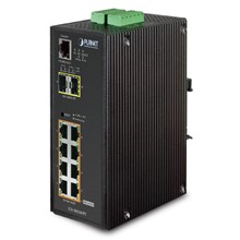 Pl-Igs-10020Hpt Endüstriyel Tip Yönetilebilir Ethernet Switch (Industrial Managed Ethernet Switch)≪Br≫
8-Port 10/100/1000Base-Tx 802.3At/Af Poe+ Injector (Port Başına 30.8 Watt) (Poe Güç Bütçesi Maks. 270 Watt)≪Br≫
2-Port 1000Base-Sx/L - 1