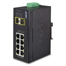 Pl-Igs-1020Tf Endüstriyel Tip Yönetilemeyen Switch (Industrial Unmanaged Switch)≪Br≫
8-Port 10/100/1000Mbps≪Br≫
2 X 1000Base-Sx/Lx/Bx Sfp/Mini-Gbıc Yuva (Port-9 Ve Port-10), 100Base-Fx Sfp Uyumlu≪Br≫
Ip30, -40~75 Derece C - 1
