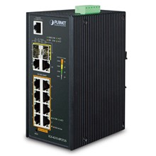 Pl-Igs-4215-8P2T2S Endüstriyel Tip Yönetilebilir Ethernet Switch (Industrial Managed Ethernet Switch)≪Br≫
8-Port 10/100/1000Base-Tx 802.3At/Af Poe+ Injector (Port Başına 30.8 Watt) (Poe Güç Bütçesi Maks. 240 Watt) (Port-1 Ve Port-8 Arası)≪ - 1