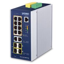 Pl-Igs-5225-8P2T4S Endüstriyel Tip Yönetilebilir Gigabit Poe Switch (Industrial Managed Gigabit Poe Switch)≪Br≫
Basic L3≪Br≫
8 X 10/100/1000T 802.3At Poe+ Injector (Port-1 İle Port-8 Arası) (Port Başına 36 Watt) (Poe Güç Bütçesi Maks.  - 1