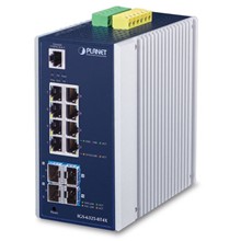 Pl-Igs-6325-8T4X Endüstriyel Yönetilebilir Ethernet Switch (Industrial Managed Ethernet Switch)≪Br≫
L3≪Br≫
8-Port 10/100/1000T≪Br≫
4-Port 10G Sfp+ 
 - 1