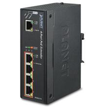 Pl-Ipoe-E174 1-Port Ultra Poe To 4-Port 802.3Af/At Gigabit Poe Extender - 1