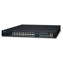 Pl-Sgs-6341-24T4X Layer 3 Stack Edilebilir Yönetilebilir Switch (Layer 3 Stackable Managed Switch)≪Br≫
24 X 10/100/1000Base-T Port≪Br≫
4 X 10Gbase-Sr/Lr Sfp+ Yuva (1000Base-Sx/Lx/Bx Sfp İle Uyumlu) (Port-25 İle Port-28 Arası)≪Br≫ - 1