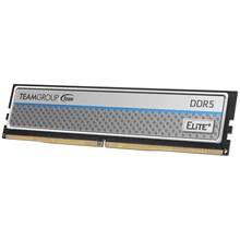 Team Elite Plus Silver 16 GB (1x16GB) 4800 Mhz DDR5 CL40 U-DIMM RAM (TPSD516G4800HC4001) - 2