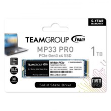 Team Mp33 Pro 1Tb 2400/2100Mb/S Nvme Pcıe Gen3X4 M.2 Ssd Disk  (Tm8Fpd001T0C101) - 2