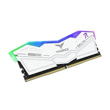 Team T-Force DELTA RGB White 32GB(2x16GB) 5200Mhz DDR5 CL40 Gaming Ram (FF4D532G5200HC40CDC01) - 2