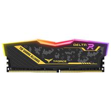 Team T-Force TUF Yellow Delta RGB 8GB (1x8GB) 3200Mhz DDR4 Gaming Ram CL16 (TF9D48G3200HC16F01) - 1