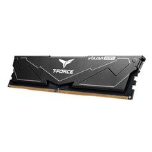 Team T-Force Vulcan Black 16GB(1x16GB) 6000Mhz DDR5 CL38 Gaming Ram (FLBD516G6000HC38A01) - 2