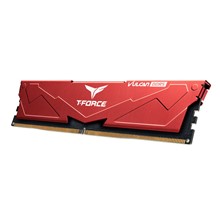 Team T-Force Vulcan Red 16Gb(1X16Gb) 6000Mhz Ddr5 Cl38 Gaming Ram (Flrd516G6000Hc38A01) - 2