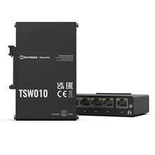 Te-Tsw010 Yönetilemeyen Endüstriyel Tip Switch≪Br≫
5 X 10/100 Mbps Rj45 Port≪Br≫
Unmanaged Industrial Switch - 1