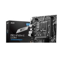 MSI PRO B760M-E DDR4 4800MHZ (OC) HDMI  M.2 MATX 1700P