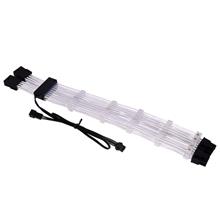 Lian Li Strimer 8 pin RGB Optik Kablo ( 8 + 6 + 2 Pin PCI-e Uzatma Kablosu)