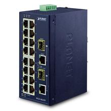 Pl-Ifgs-1822Tf Endüstriyel Tip Yönetilemeyen Ethernet Switch (Industrial Unmanaged Ethernet Switch≪Br≫
16-Port 10/100Tx≪Br≫
2-Port Gigabit Tp/Sfp Combo≪Br≫
-40~75 Derece