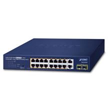 Pl-Gsd-2022P Yönetilemeyen Masaüstü Tip Switch (Unmanaged Desktop Switch)≪Br≫
16-Port 10/100/1000T 802.3At/Af Poe+  (Port Başına 30.8 Watt) (Port-1 İle Port-16 Arası) (Poe Güç Bütçesi Maks. 185 Watt)≪Br≫
2-Port 10/100/1000T≪Br≫
