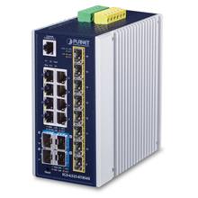 Pl-Igs-6325-8T8S4X Endüstriyel Tip Yönetilebilir Ethernet Switch (Industrial Managed Ethernet Switch)≪Br≫
L3 (Static, Ospf Routing)≪Br≫
8-Port 10/100/1000T≪Br≫
8-Port 100/1000/2500Base-X Sfp Yuva (Port-9 İle Port-16 Arası)≪Br
