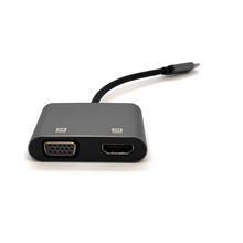 Bc-Dsp-Adp-Usbc-Havg Beek Usb Tip C (3.1 Gen) ≪-≫ Hdmı +  Vga Grafik Adaptörü